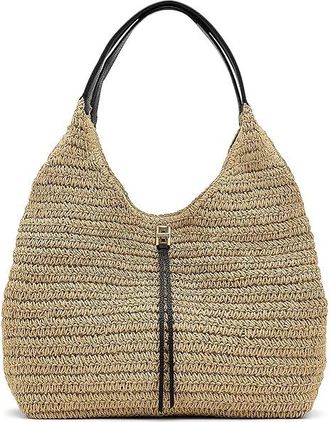 Rebecca Minkoff Darren Signature Carryall Womens Handbags Nartural/Black, Leather