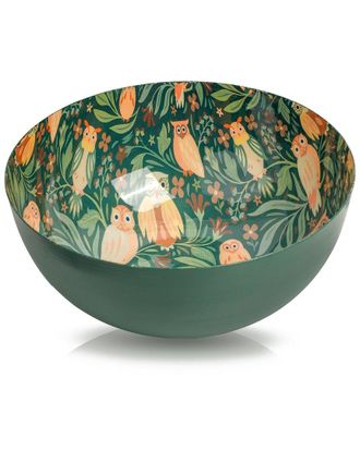 Tiramisu Midnight Meadow Statement Bowl