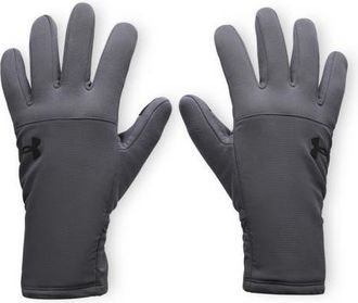 Under Armour Tech Storm Fleece Gloves in Castlerock/black at Nordstrom, Size Xx-Large