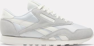 Reebok Womens Classic Nylon In Moon/Moon/Chalk M