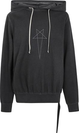 Rick Owens Sweatshirt Faded Oversized
