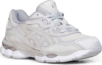 Asics Womens Sneakers Gel-Nyc Grey Leather Trainers