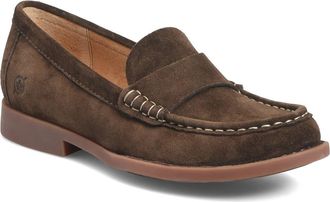 B&oslash;rn Marlina Loafer in Chocolate Suede at Nordstrom, Size 8.5