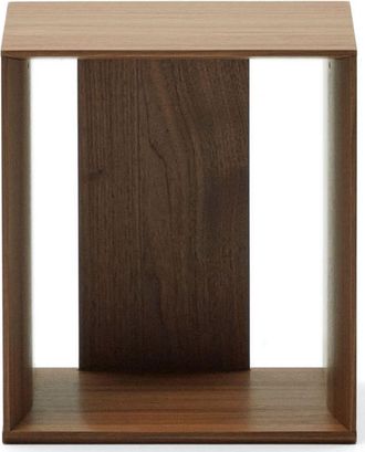 K Home Kleines Regalmodul Litty, Nussbaum - 34 x 38 cm