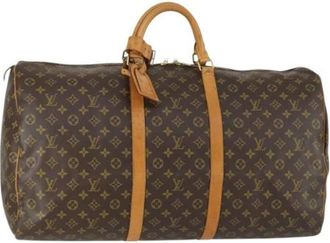 Louis Vuitton Pre-owned Weekend Bags, female, Brown, Size: ONE SIZE Pre-owned Weekend Bag