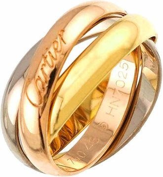 Cartier Yellow Gold (18K) Pink Gold (18K) White Gold (18K) Band Ring (Pre-Owned)