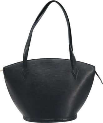 Louis Vuitton Saint Jacques Epi Leather Black Leather Handbag (Pre-Owned)