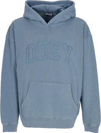 Obey Collegiate Lichtgewicht Hoodie Blauw - Heren - Hoodies - Blauw - XL - Katoen - Hoodies & sweatvesten