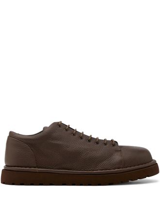 Mars&egrave;ll Pallottola Pomice lace-up derby shoes - Brown