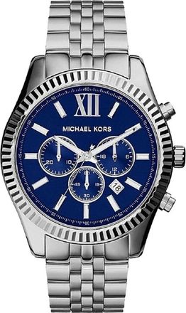 Michael Kors Lexington Chronograph Horloge - Heren - Horloges - Grijs - ONE Size - Accessoires