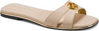 DKNY Halo Slide Sandal in Beige at Nordstrom, Size 7.5