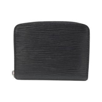 Louis Vuitton Pre-owned Wallets, female, Black, Size: ONE SIZE Pre-owned Epi Zippy Coin Purse