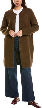 Vince Easy Wool-Blend Car Coat