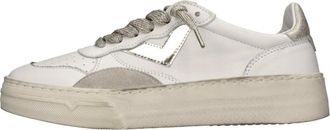 4B12 Schoenen, Dames, Wit, 36 EU, Leer, Hyper D100 Sneakers
