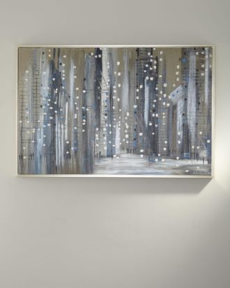 RFA Fine Art Silver Night Giclee Canvas Art by Ekaterina Ermilkina