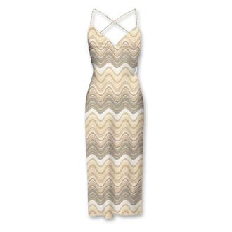 MC2 Saint Barth Midi Dresses, female, Multicolor, M, Dress