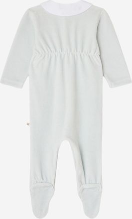 BONPOINT Organic Cotton Blend Bodysuit - Light Blue