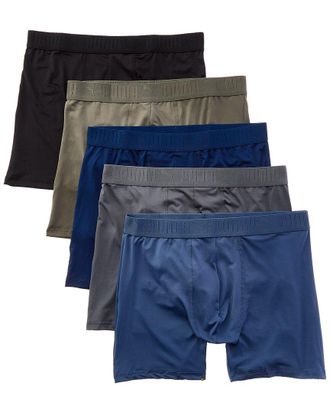 Puma Puma Set Of 5 Performance Boxer Brief