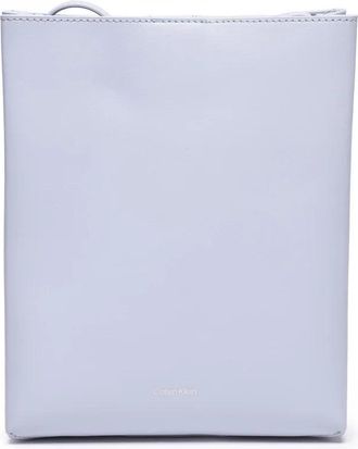 Calvin Klein Leather Crossbody Bag Light Blue
