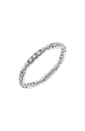 Bony Levy Monaco 18K White Gold Diamond Stackable Ring at Nordstrom Rack, Size 6.5