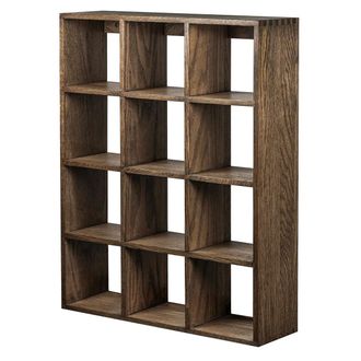 Mette Ditmer Showcase Wandregal 53 x 40 cm, Eiche dunkel