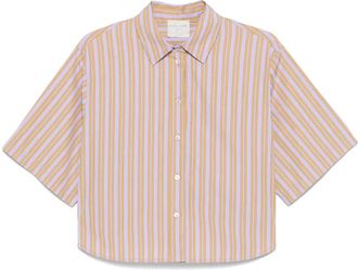 Forte_Forte Camicia a righe - Viola