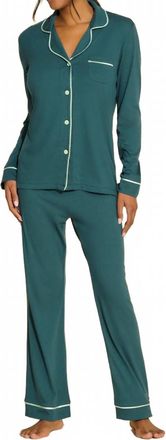 Cosabella Bella Long Sleeve Pajama Set In Schnapps