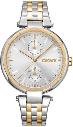 DKNY 316L Bracelet Watch in Two-Tone Silver/Gold at Nordstrom Rack