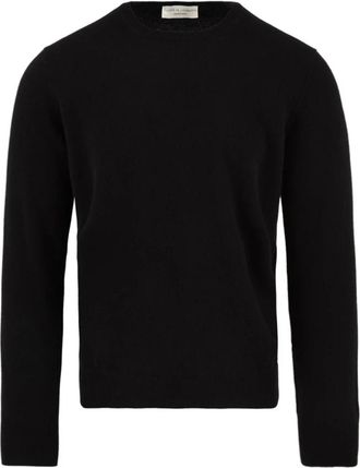 FILIPPO DE LAURENTIIS Gc 1Ml Ca 12R Sweater - Heren - Cashmere truien - Zwart - L - Kasjmier - Truien & Vesten