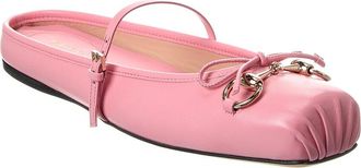 Gucci Horsebit Leather Mule