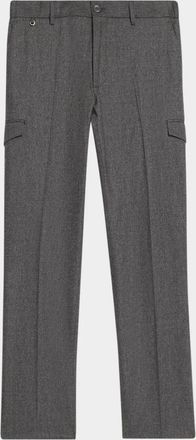 Stefano Ricci Men & apos;s Virgin Wool & Cashmere Flannel Pants