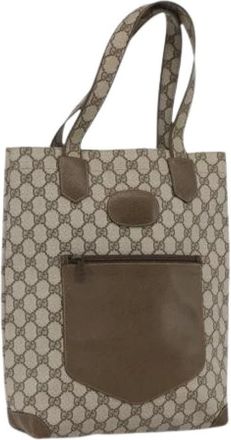 Gucci Pre-owned Tote Bags, female, Beige, Size: ONE SIZE Pre-owned Vintage Tote Bag