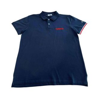 Iceberg Tops, Heren, Blauw, XL, Katoen, Polo Shirt met geborduurd logo