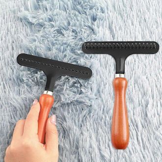 OEM Reparaci&oacute;n De Alfombras, Rastrillo Para Alfombras De Pelo Largo, Para Limpiar Alfombras Y Pelo De Mascotas (4,3 Pulgadas (l), 1 Pieza) - Crezuo