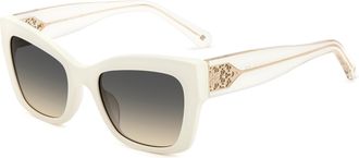 Kate Spade New York Ladies White Cat Eye Sunglasses VALERIASVK6F3