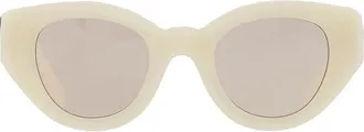 Burberry Cat-Eye Sunglasses - White