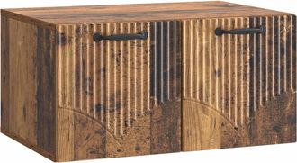 vidaXL Mueble Para Tv De Pared Madera Envejecida 59,5 X 41 X 30 Cm Vidaxl