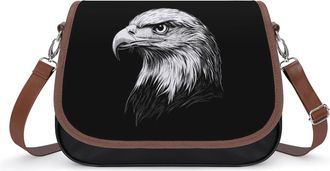 Generic Animal Eagles Womens Crossbody Bag Fashion Shoulder Handbags Message Tote Bag with Adjustable Strap