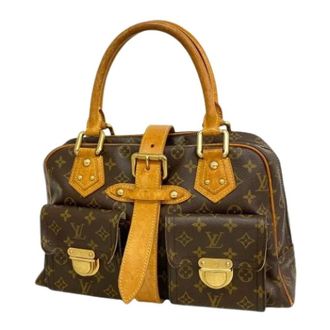 Louis Vuitton Pre-owned Handbags, female, Brown, Size: ONE SIZE Pre-owned Vintage Handbag