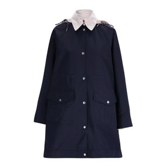 Moncler Parkas, female, Blue, Size: XS Begonia Parka