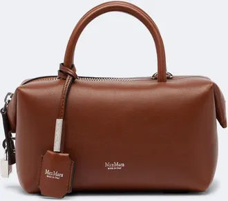 Max Mara Small leather top-handle bag