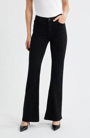 Frame Denim The Icon Flare Leg Jeans in Black at Nordstrom Rack, Size 31