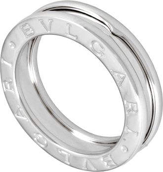 Bulgari White Gold (18K) Band Ring (Pre-Owned)