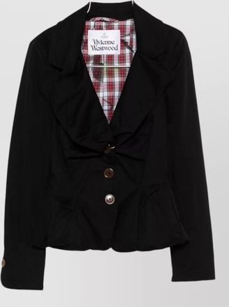 Vivienne Westwood cotton fitted blazer