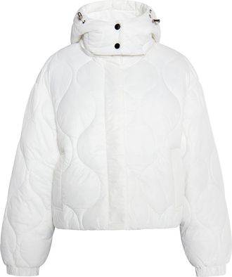 Faina Gewatteerde blouson Dames wolwit