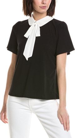 CeCe by Cynthia Steffe Cece Short Sleeve Collared Blouse