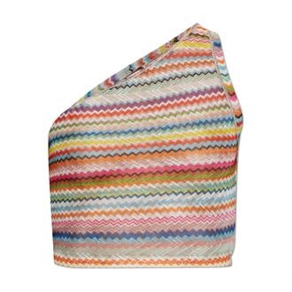 Missoni Sleeveless Tops, female, Multicolor, Size: 2XS Patterned Top