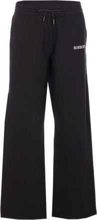 Burberry W Jersey Broeken - Dames - Sweatpants - Zwart - M - Broeken