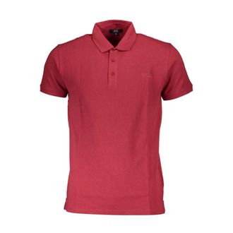 Cavalli Multicolor Cotton Polo Mens Shirt