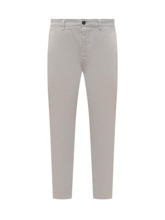 Department Five Light Grey Slim Chino Trousers